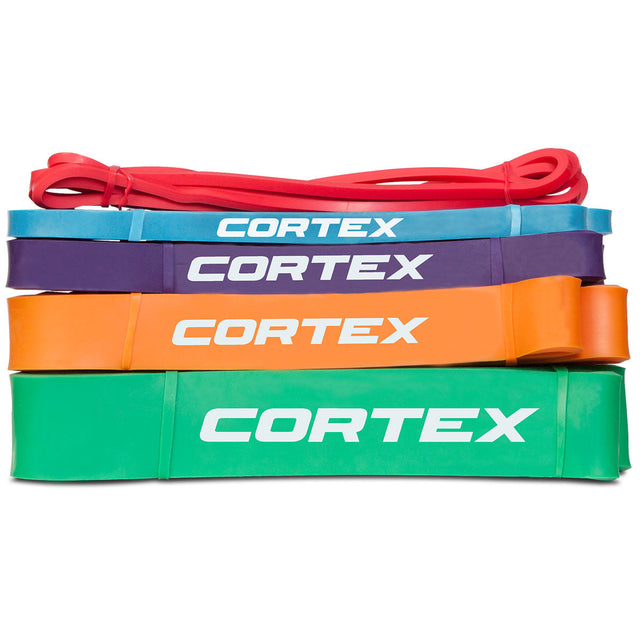CORTEX Resistance Band Set of 5 5mm-45mm