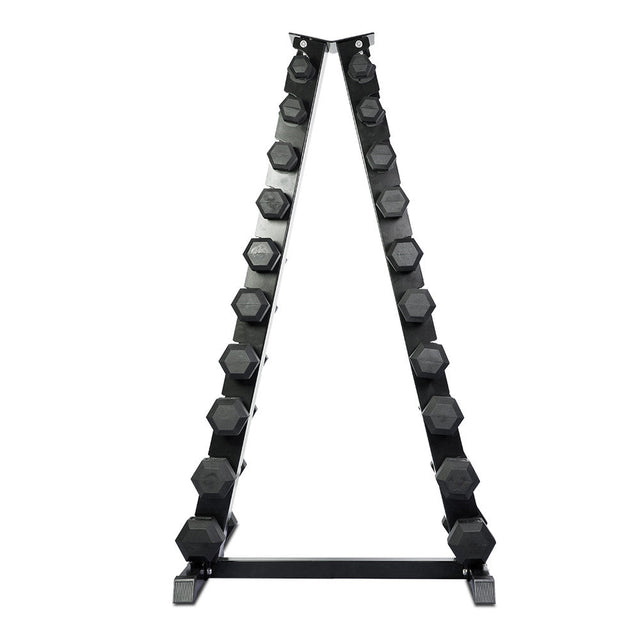 CORTEX 110kg Hex Fixed Dumbbell Set (1-10kg Pairs)