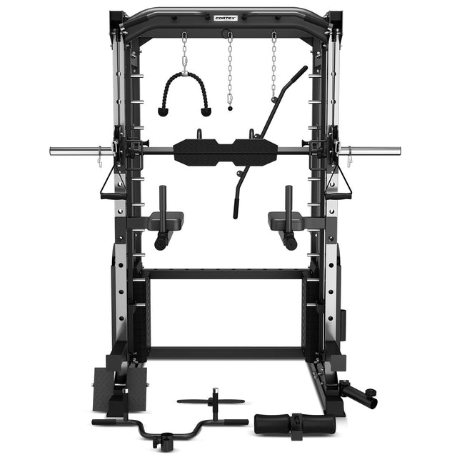 CORTEX SM25 Multi Gym (Dual Stack Functional Trainer, Smith Machine, Half Rack)