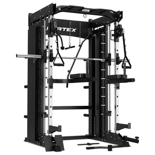 CORTEX SM26 Multi Gym (Dual Stack Functional Trainer, Smith Machine, Half Rack)