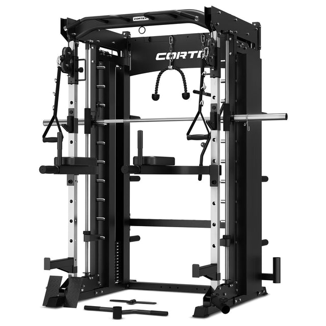 CORTEX SM26 Multi Gym (Dual Stack Functional Trainer, Smith Machine, Half Rack)