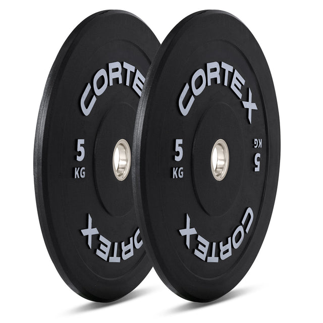 CORTEX 160kg Black Series V3 Bumper Plate Set