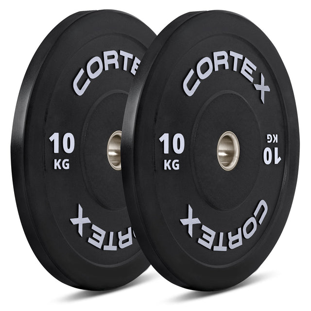 CORTEX 160kg Black Series V3 Bumper Plate Set