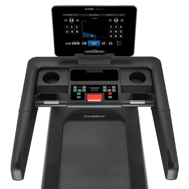 Lifespan Fitness Tempest CRX Commercial Smart Treadmill with 15.6" TFT Touch Display
