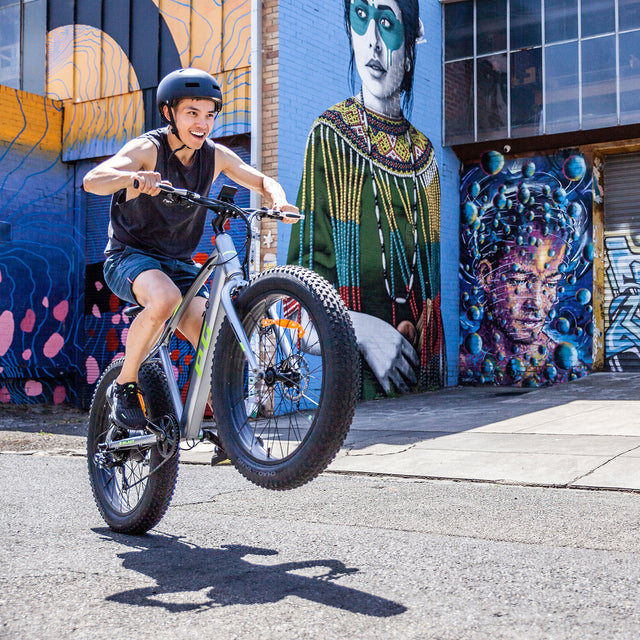 Progear Bikes E-Blast Fat Tyre E-Bike 26*18" in Slate