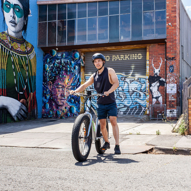 Progear Bikes E-Blast Fat Tyre E-Bike 26*18" in Slate