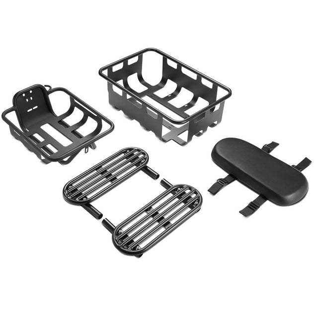 Progear Bikes E-Moover E-Cargo Bike + Accessory Kit - Electric Blue