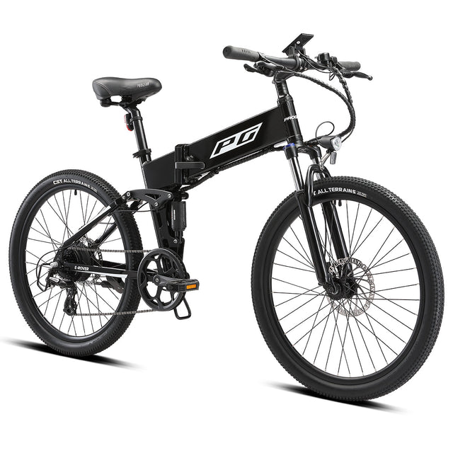 Progear E-Rover Electric Folding MTB 26" - Gloss Black
