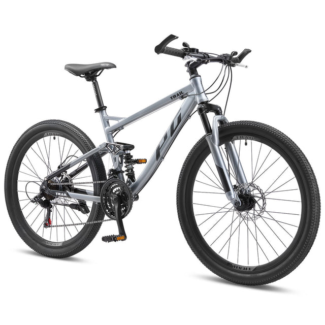 Progear Trail Dual Suspension MTB 26*17" Shadow