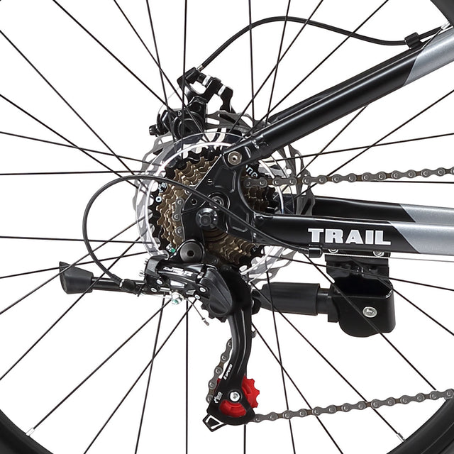 Progear Trail Dual Suspension MTB 26*19" Shadow