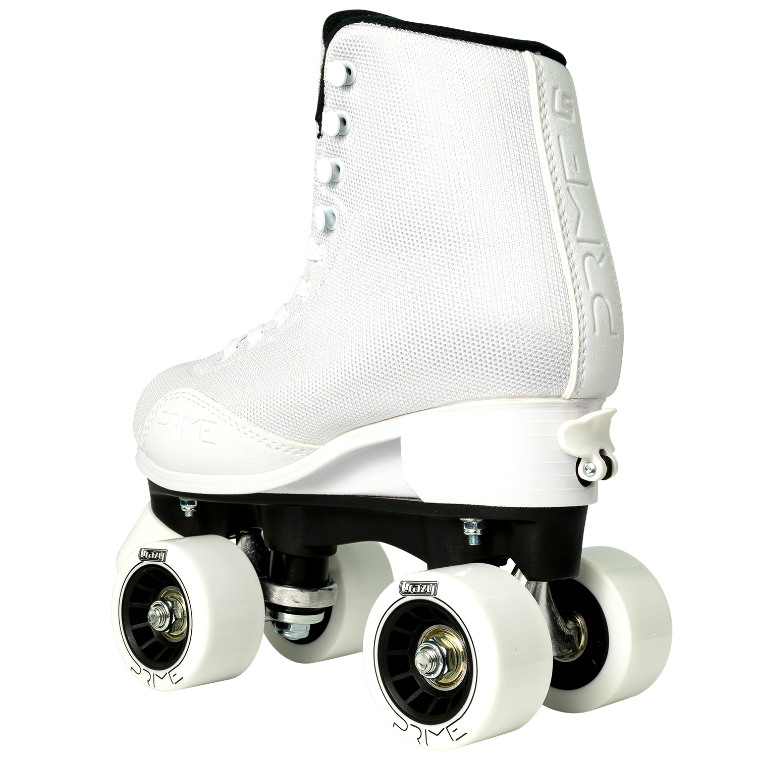 PRIME White Size Adjustable Roller Skates