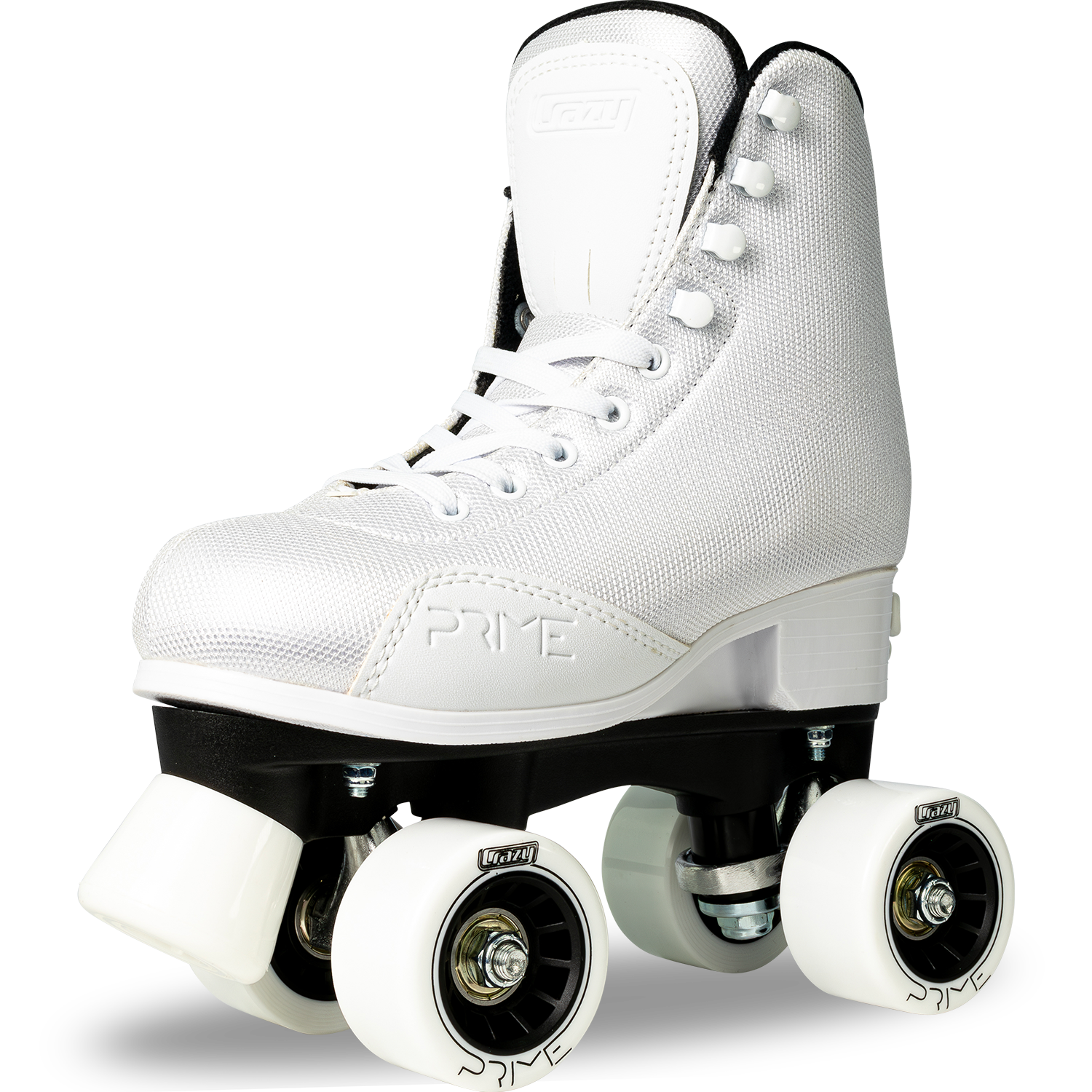 PRIME White Size Adjustable Roller Skates