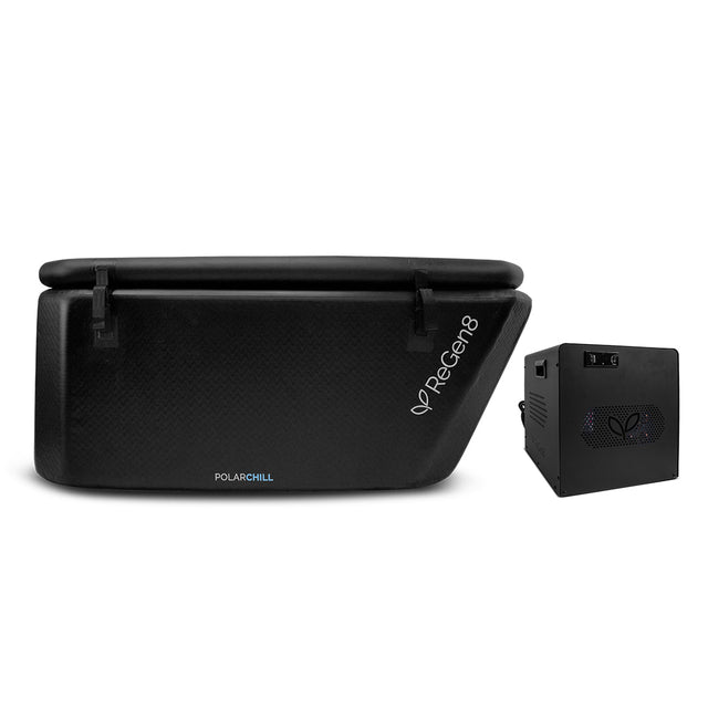 ReGen8 PolarChill Cold Plunge Ice Bath with T2S Chiller Unit