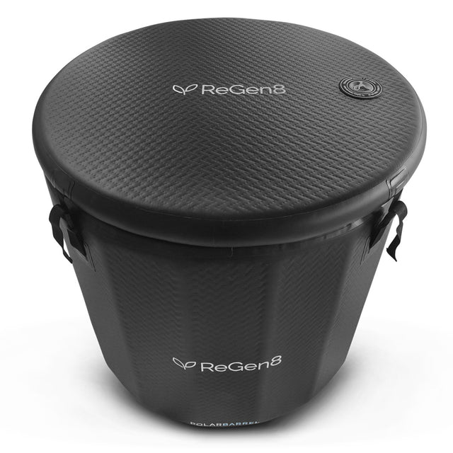 Regen8 PolarBarrel Cold Plunge Ice Bath with T2 Chiller Unit