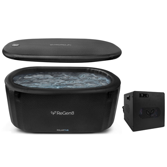 ReGen8 505L PolarTub Cold Plunge Ice Bath with T2S Chiller Unit