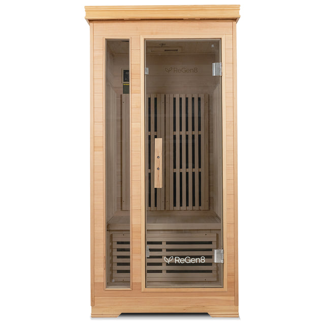 ReGen8 Solo V2 - 1 Person 1410W Infrared Sauna