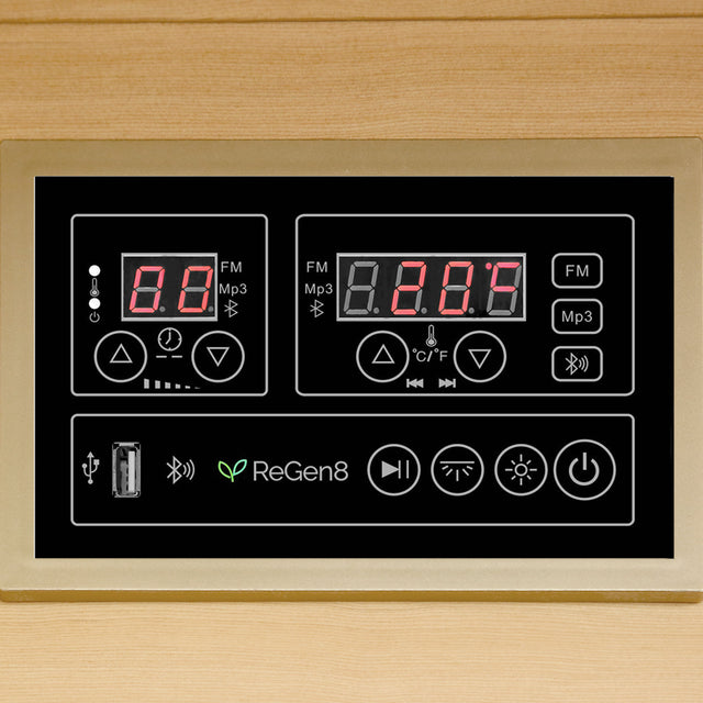 ReGen8 Solo V2 - 1 Person 1410W Infrared Sauna