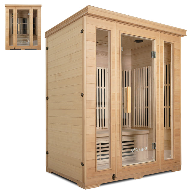 ReGen8 Trio - 3 Person 2520W Infrared Sauna