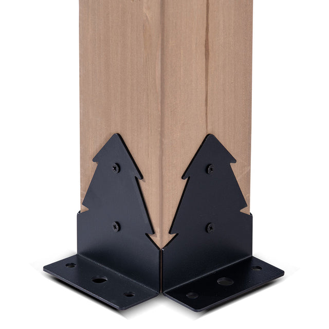 Yardtopia Maryborough 3.6m x 3m Timber & Steel Double Hip Roof Gazebo