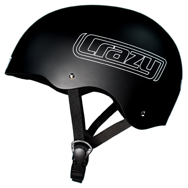 Crazy Skates PROTEXION Black Skate Helmet