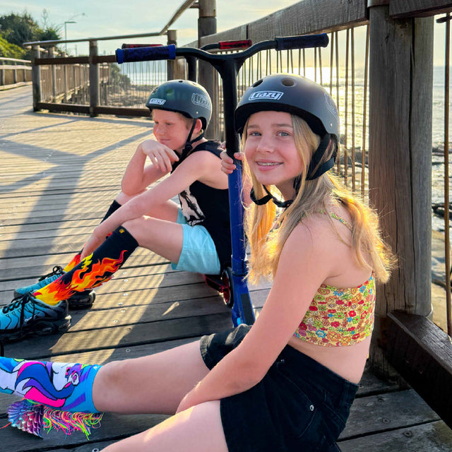 Crazy Skates PROTEXION Black Skate Helmet