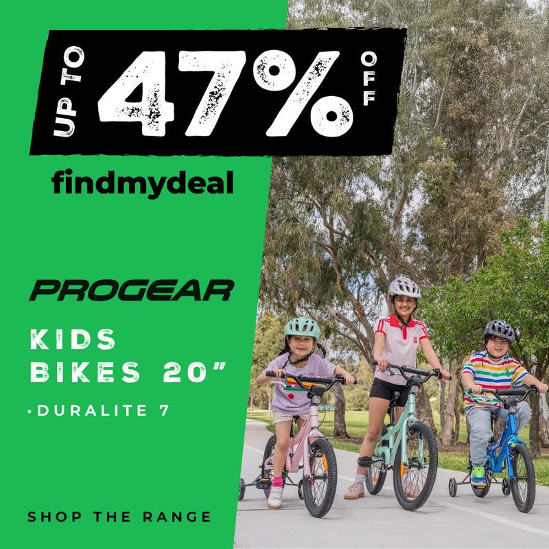 Explore our range of 20" Kids Bikes, perfect for children aged 7-13. Designed for safety and fun, these bikes are ideal for young riders. Shop now at Progear DuraLite!