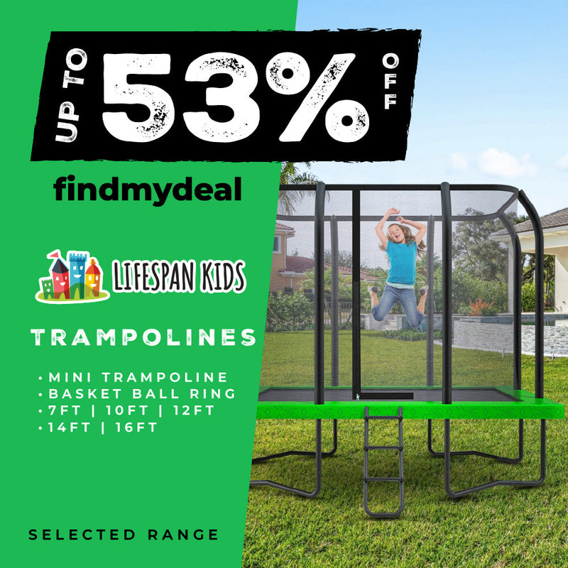 Explore our range of trampolines, designed for fun and safety. Perfect for kids and adults, our trampolines offer a great way to stay active and enjoy quality time together. Shop now for the best deals!