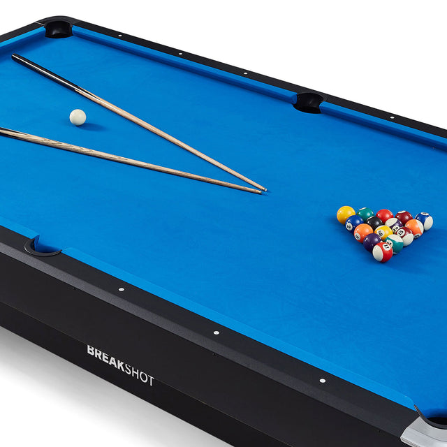 ActiveGo BreakShot 8ft Pool Table with 3-IN-1 Top
