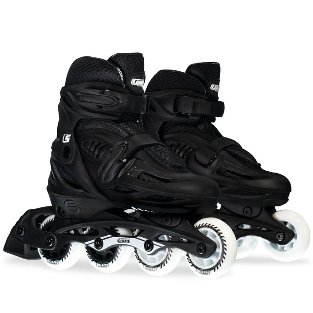 Crazy Skates Blade Black  Size Adjustable Inline Skates