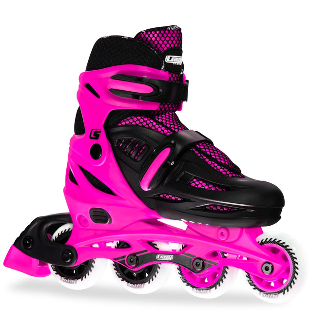 Crazy Skates Blade Pink Size Adjustable Inline Skates