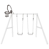 Lifespan Kids Basketball Hoop Adaptor For Timber Swing Sets