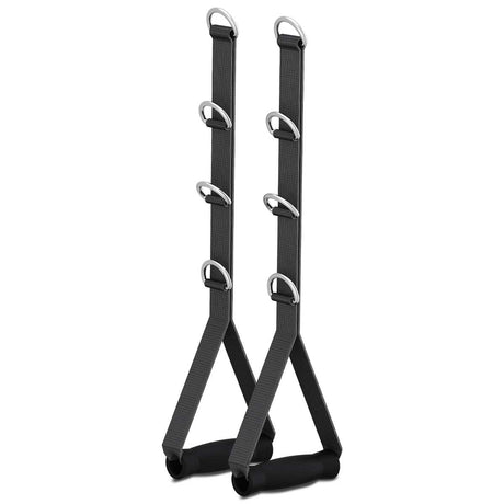 CORTEX Adjustable Multi-Length Cable Pulley Handle Attachment Pair