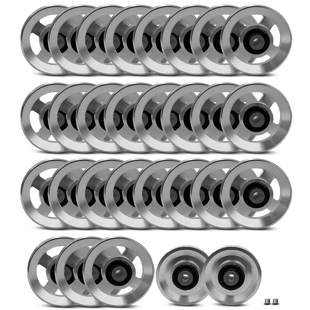 LSG GRK200 Aluminium Pulley & Spacer Upgrade Set