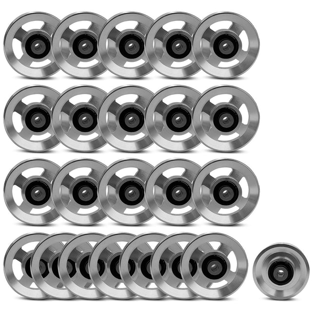 LSG GRK110 Aluminium Pulley & Spacer Upgrade Set