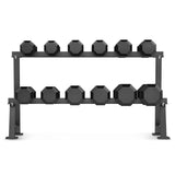 CORTEX 270kg Hex Dumbbells (6 pairs, 10-35kg)