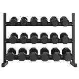 CORTEX 360kg Hex Dumbbell Set (9 pairs, 10-30kg)