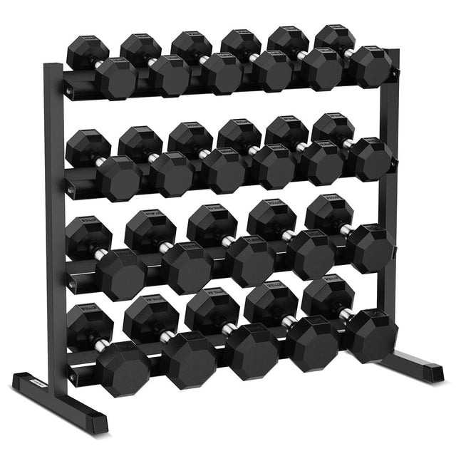 CORTEX 495kg Hex Dumbbell Set (11 pairs, 10-35kg)