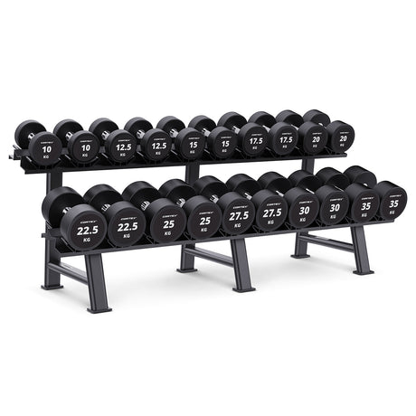 CORTEX 430kg Pro Dumbbell Set (10-35kg, 10 Pairs)