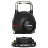 CORTEX 7-in-1 RevoLock Quick Adjust 20kg Kettlebell