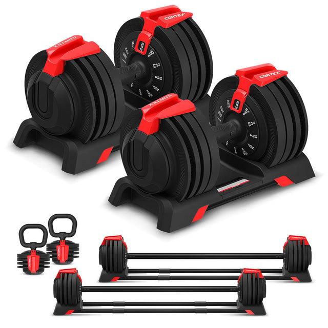 CORTEX SM20 Smith Station with 130kg Olympic Bumper Weight, Bar, 48kg Revolock and Bench Set