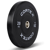 CORTEX 160kg Black Series V3 Bumper Plate Set