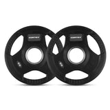 CORTEX 45kg Tri-Grip V2 50mm Olympic Dumbbell Set