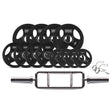 CORTEX 45kg Tri Bar V2 50mm Olympic Weight Set