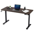 Lifespan Fitness ErgoDesk Electric Standing Desk 140cm (Walnut/Black)