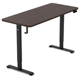 Lifespan Fitness ErgoDesk Electric Standing Desk 140cm (Walnut/Black)