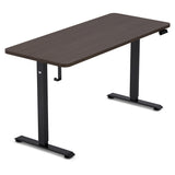 Lifespan Fitness ErgoDesk Electric Standing Desk 140cm (Walnut/Black)