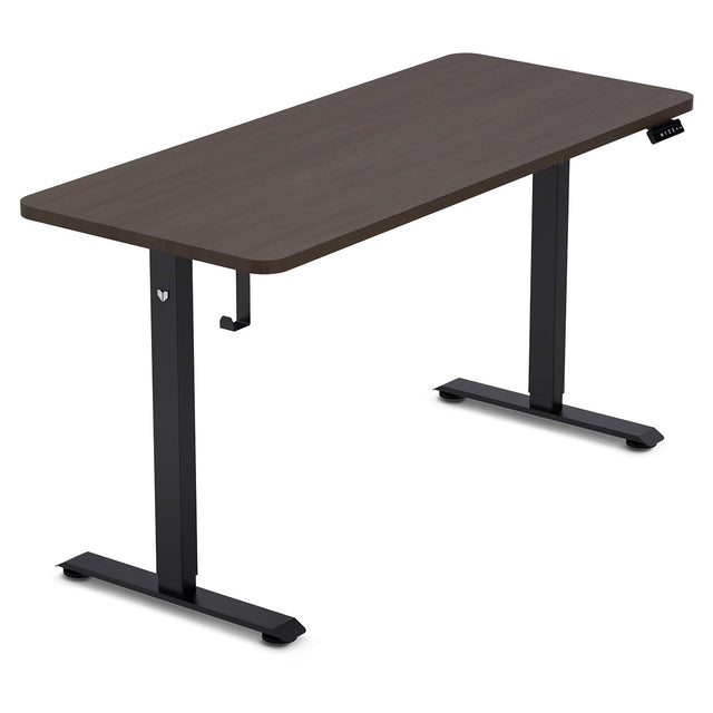 Lifespan Fitness ErgoDesk Electric Standing Desk 140cm (Walnut/Black)