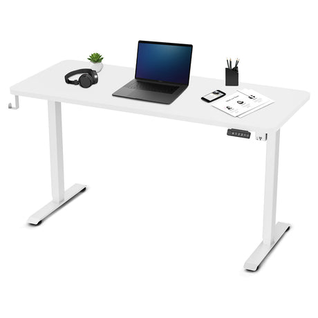 Lifespan Fitness ErgoDesk Electric Standing Desk 140cm (White/White)