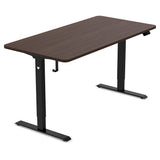 Lifespan Fitness ErgoDesk Electric Standing Desk 160cm (Walnut/Black)