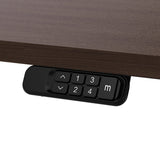 Lifespan Fitness ErgoDesk Electric Standing Desk 180cm (Walnut/Black)